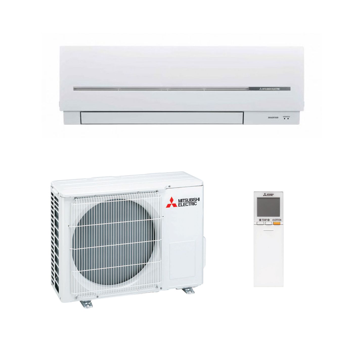 AIR CONDITIONERS Mitsubishi Air Conditioner 24000 BTU Inverter A+ / A